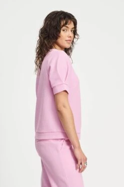 TOP - Senna Rose Pink 9 TOP - Senna Rose Pink -Pom Amsterdam pom amsterdam tops top senna rose pink 1130662876