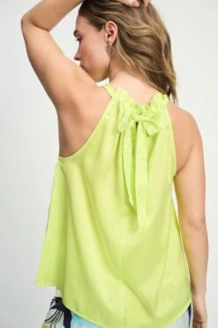 TOP - Summer Lime 9 TOP - Summer Lime -Pom Amsterdam pom amsterdam tops top summer lime 1144823033