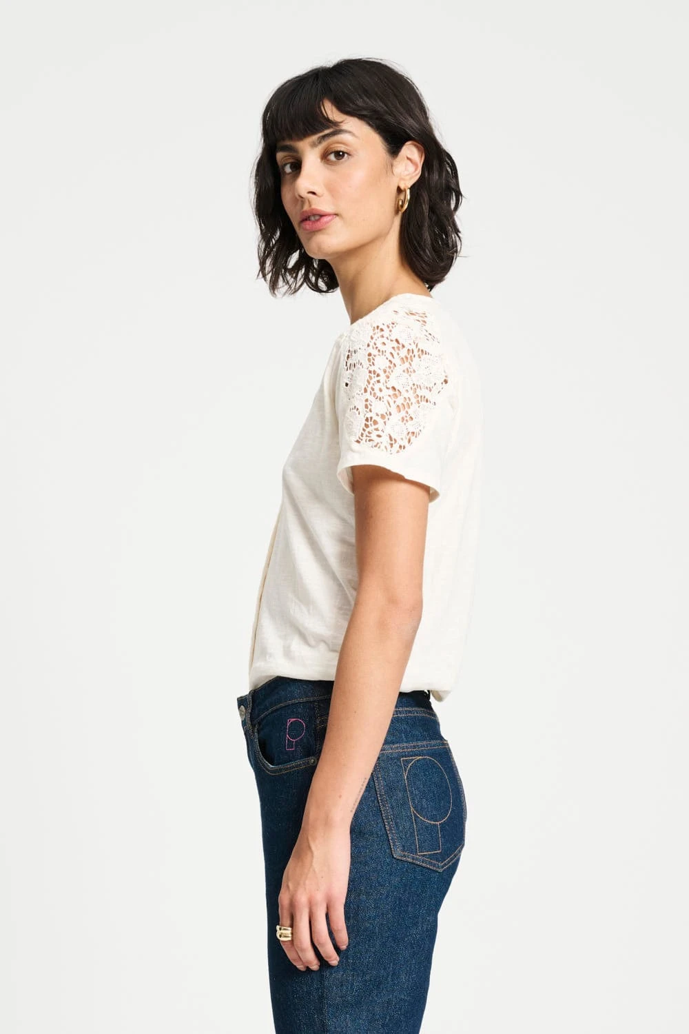 TSHIRT - Ellen Ecru 6 TSHIRT - Ellen Ecru - Image 4