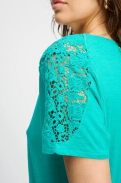 TSHIRT - Ellen Fresh Green 13 TSHIRT - Ellen Fresh Green -Pom Amsterdam pom amsterdam tshirts tshirt ellen fresh green 1144823006