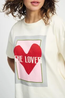 TSHIRT - The Lover 13 TSHIRT - The Lover -Pom Amsterdam pom amsterdam tshirts tshirt the lover 1130036771